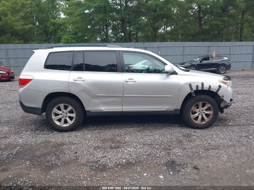2011 Toyota Highlander Se VIN: 5TDBK3EH4BS067266 Lot: 42611988