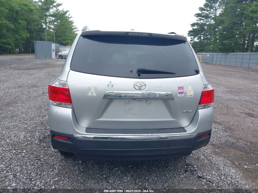 2011 Toyota Highlander Se VIN: 5TDBK3EH4BS067266 Lot: 42611988