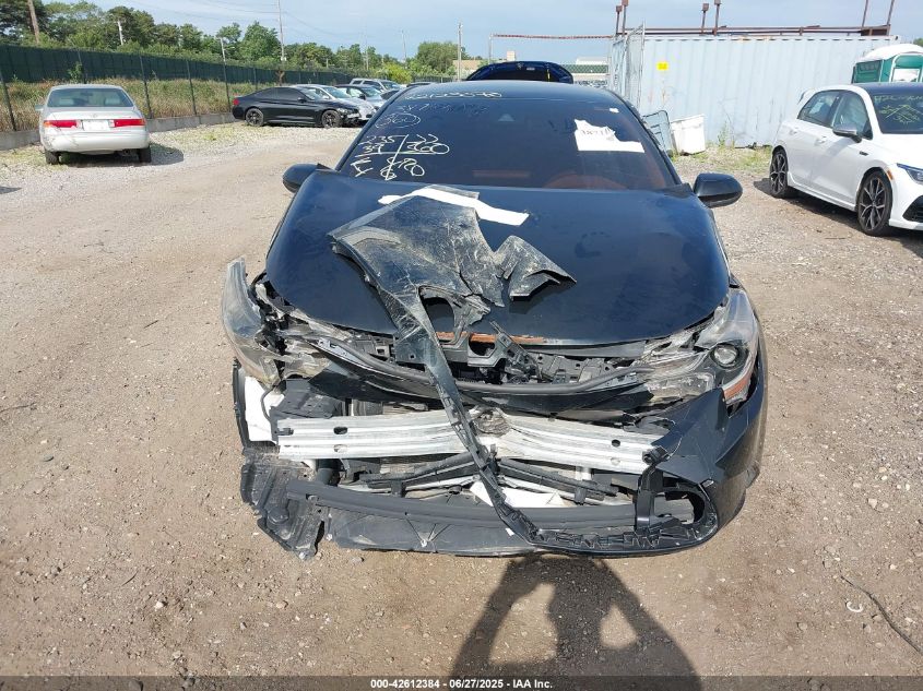 2022 Toyota Corolla Le VIN: JTDEPMAE2NJ214704 Lot: 42612384