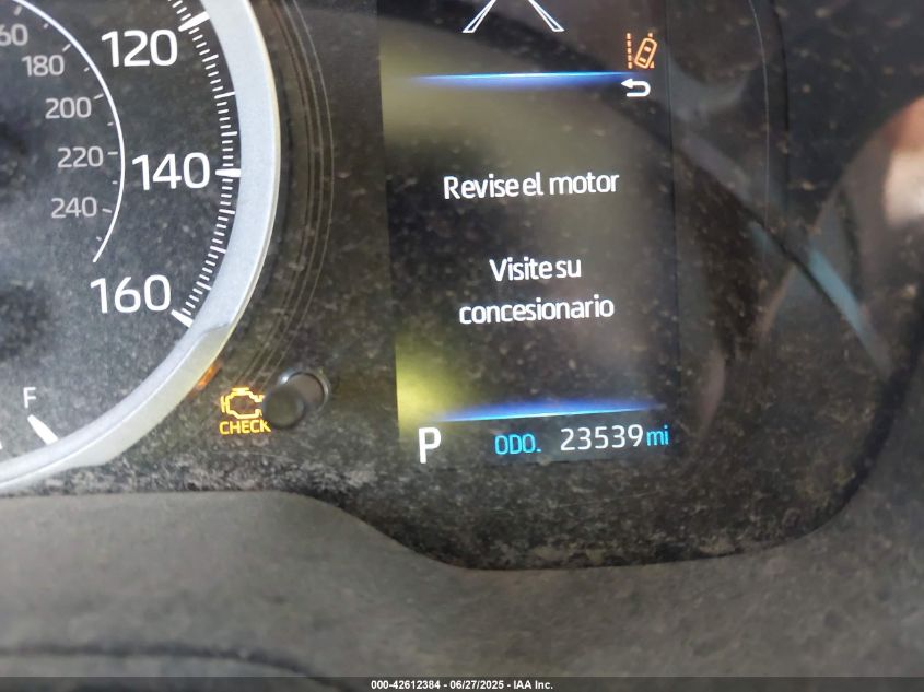 2022 Toyota Corolla Le VIN: JTDEPMAE2NJ214704 Lot: 42612384