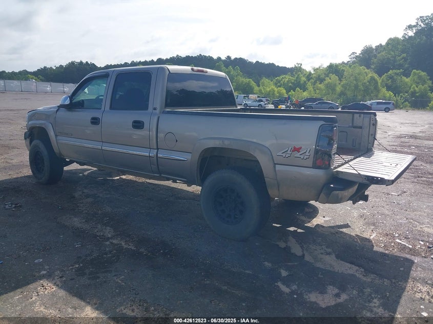 2001 GMC Sierra 2500Hd Sle gold truck gasoline 1GTHK23U01F189674 photo #4