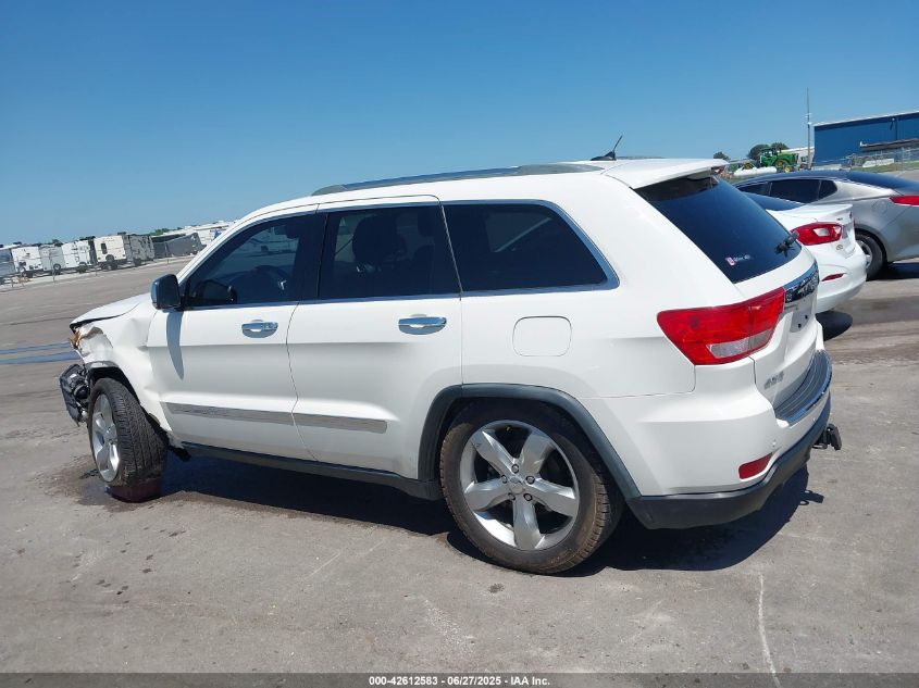 2011 Jeep Grand Cherokee Overland VIN: 1J4RR6GTXBC605445 Lot: 42612583