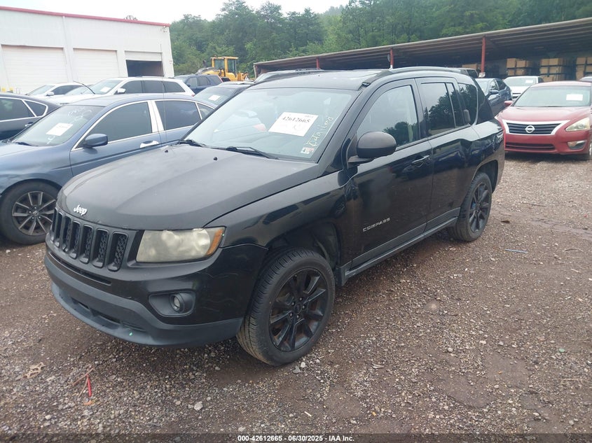 Vin: 1c4njdeb6cd686868, lot: 43105687, jeep compass latitude 20122