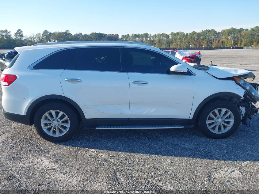 2018 Kia Sorento 3.3L Lx VIN: 5XYPG4A53JG348740 Lot: 42612795