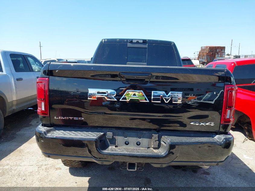 2025 Ram 2500 Limited 4X4 6'4 Box VIN: 3C63R5SL7SG511735 Lot: 42612930