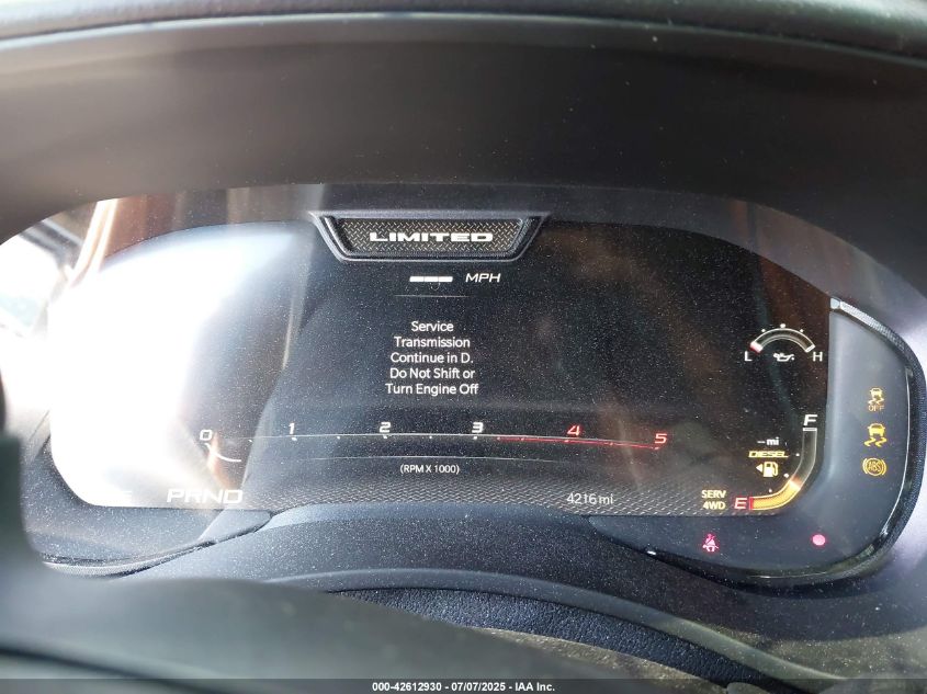 2025 Ram 2500 Limited 4X4 6'4 Box VIN: 3C63R5SL7SG511735 Lot: 42612930