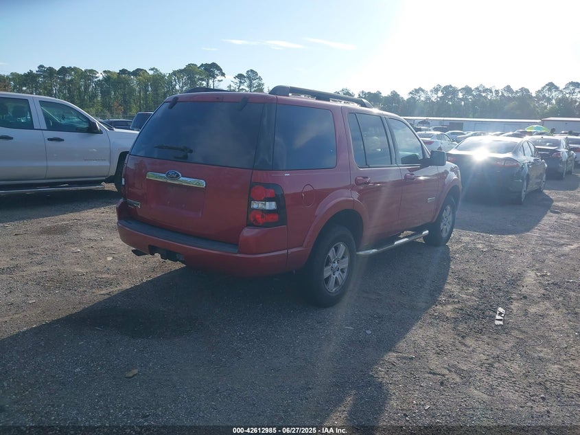 2008 FORD EXPLORER VIN: 1FMEU63E18UA79599