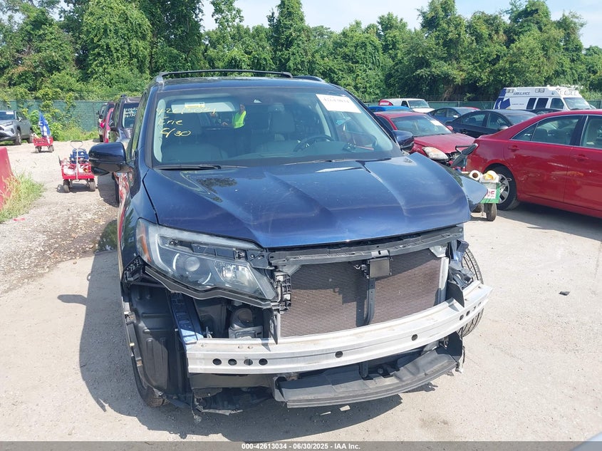 2017 HONDA PILOT TOURING - 5FNYF6H92HB037071