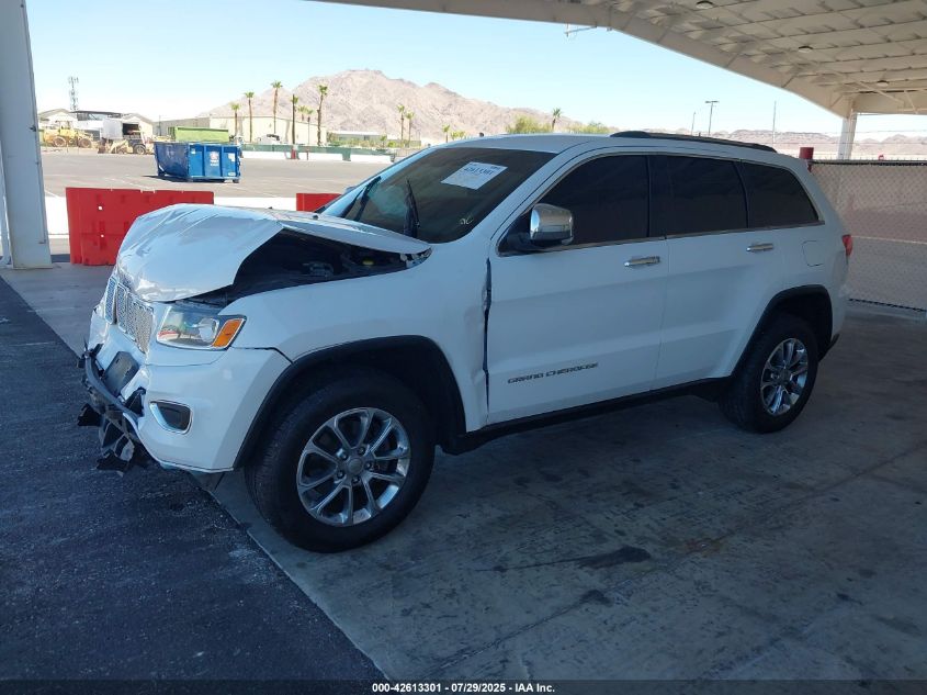 2015 Jeep Grand Cherokee Limited VIN: 1C4RJEBG8FC906514 Lot: 42613301