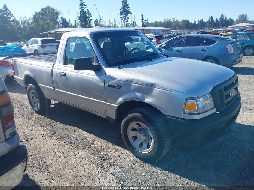 2008 Ford Ranger Xl/Xlt silver truck gasoline 1FTYR10D08PB08445 photo #1