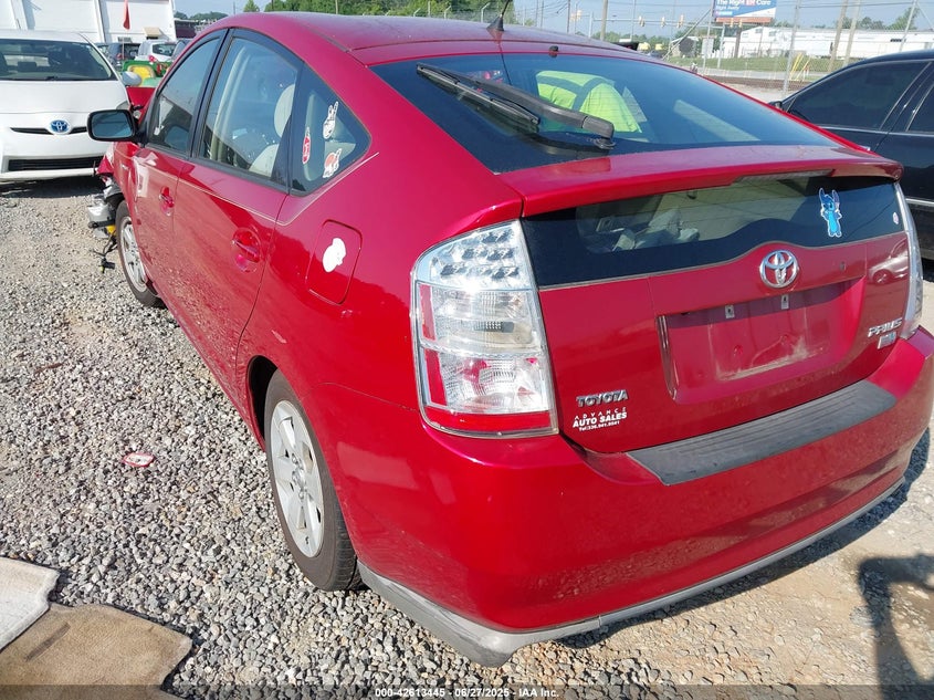 2008 Toyota Prius red sedan hybrid JTDKB20U983409190 photo #4