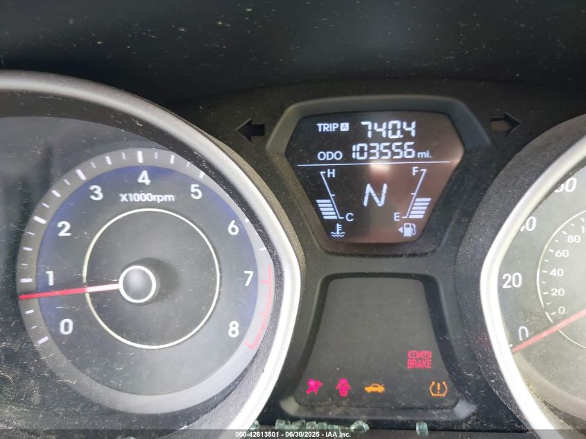 2013 Hyundai Elantra Gs VIN: KMHDH6AE2DU000390 Lot: 42613501