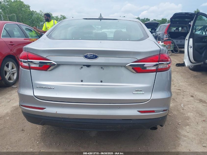 2020 Ford Fusion Se VIN: 3FA6P0HDXLR261983 Lot: 42613715