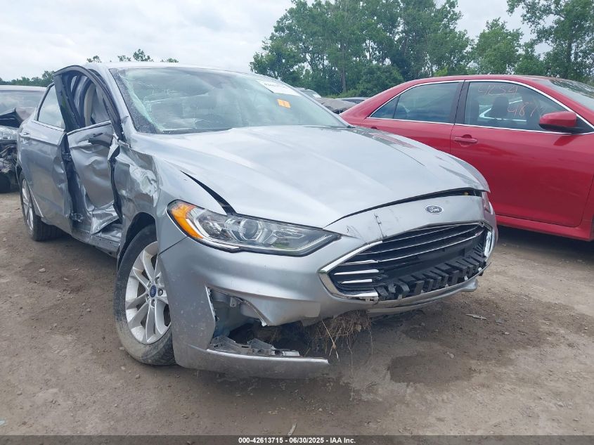 2020 Ford Fusion Se VIN: 3FA6P0HDXLR261983 Lot: 42613715