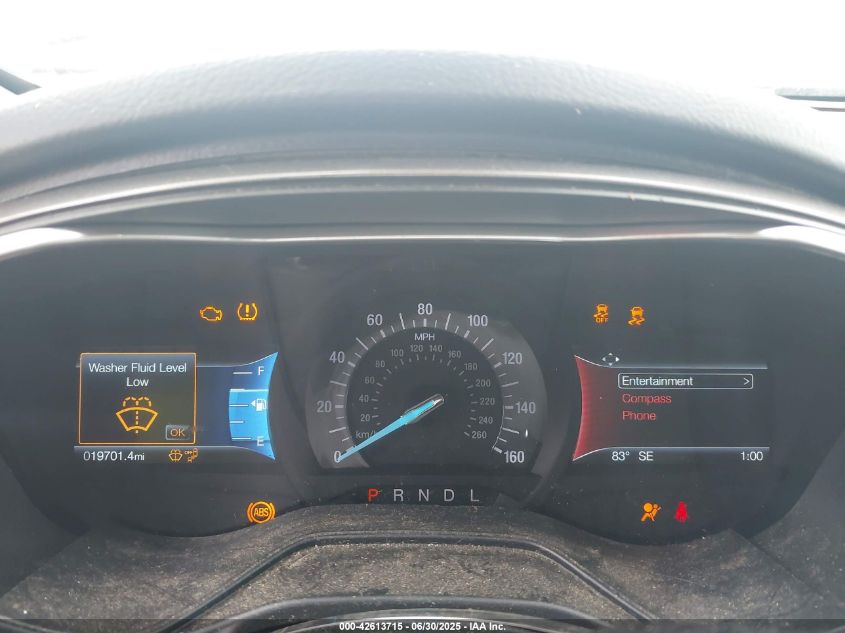 2020 Ford Fusion Se VIN: 3FA6P0HDXLR261983 Lot: 42613715