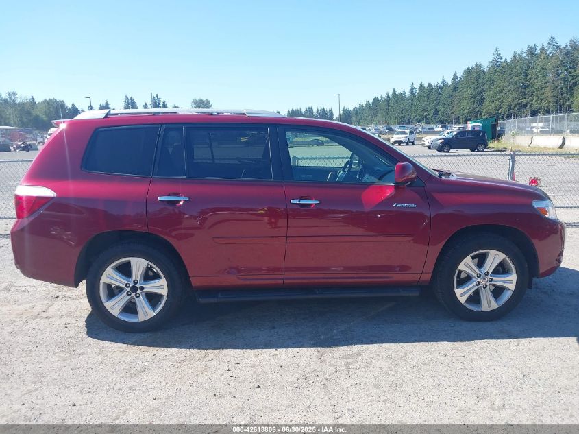 2008 Toyota Highlander Limited VIN: JTEES42A582102600 Lot: 42613806