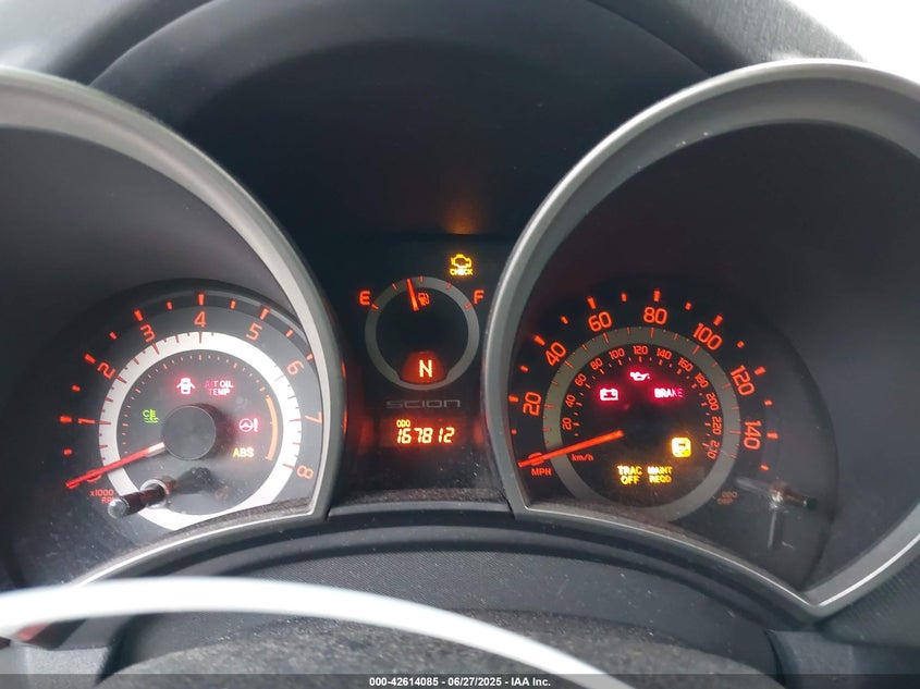 2013 SCION TC VIN: JTKJF5C7XD3050457