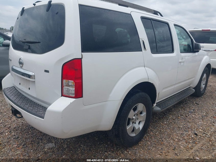 2010 NISSAN PATHFINDER VIN: 5N1AR1NN4AC602092