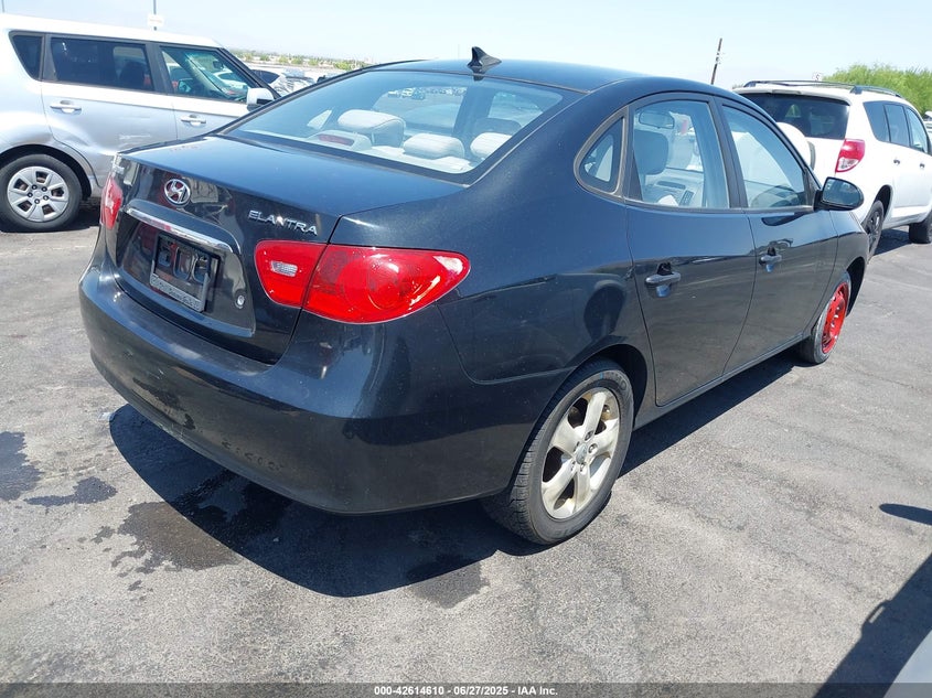 2009 HYUNDAI ELANTRA VIN: KMHDU46D09U745324