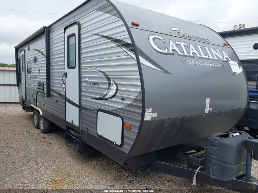 2018 Coachmen Catalina grey null null 5ZT2CARB1JK001687 photo #1