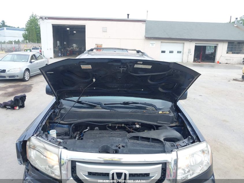 2009 Honda Pilot Ex VIN: 5FNYF48489BO27705 Lot: 42614692