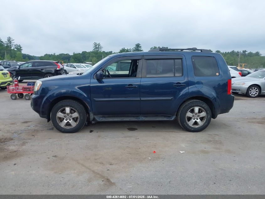 2009 Honda Pilot Ex VIN: 5FNYF48489BO27705 Lot: 42614692