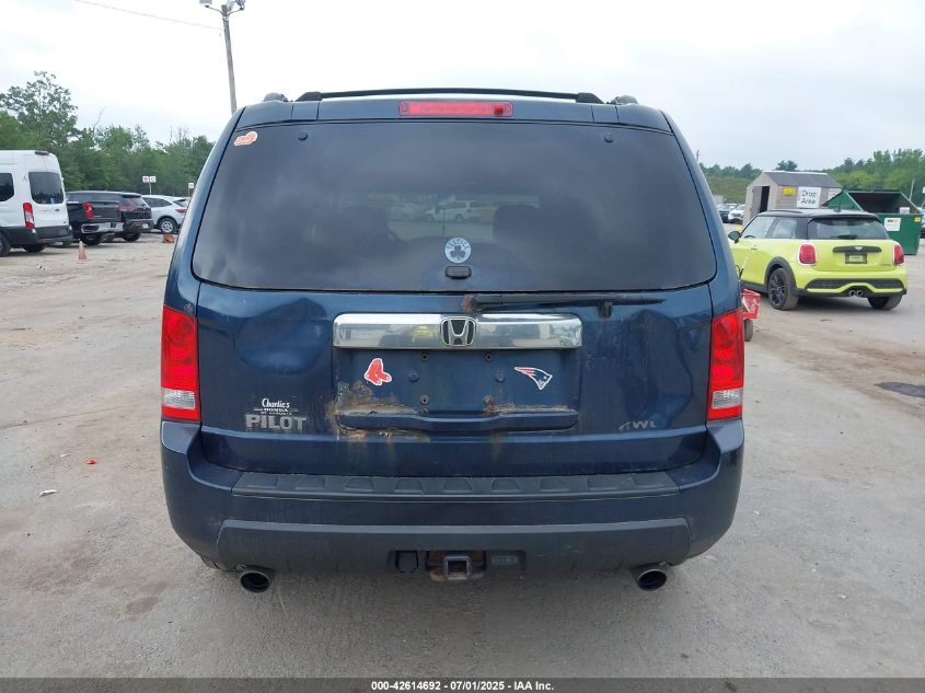 2009 Honda Pilot Ex VIN: 5FNYF48489BO27705 Lot: 42614692