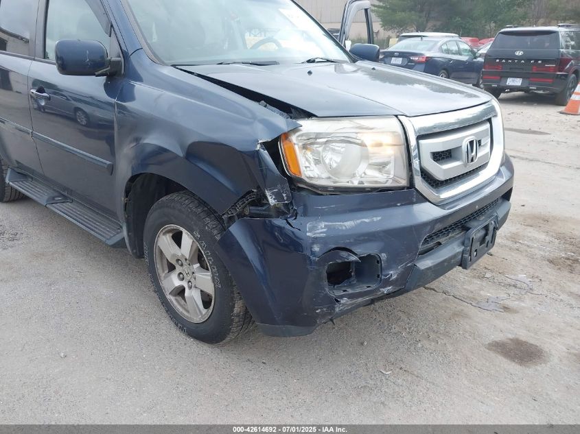 2009 Honda Pilot Ex VIN: 5FNYF48489BO27705 Lot: 42614692