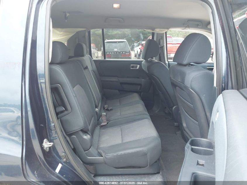 2009 Honda Pilot Ex VIN: 5FNYF48489BO27705 Lot: 42614692