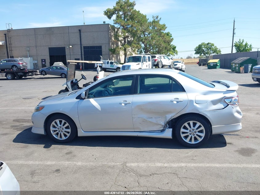 2009 TOYOTA COROLLA VIN: 1NXBU40E49Z125861