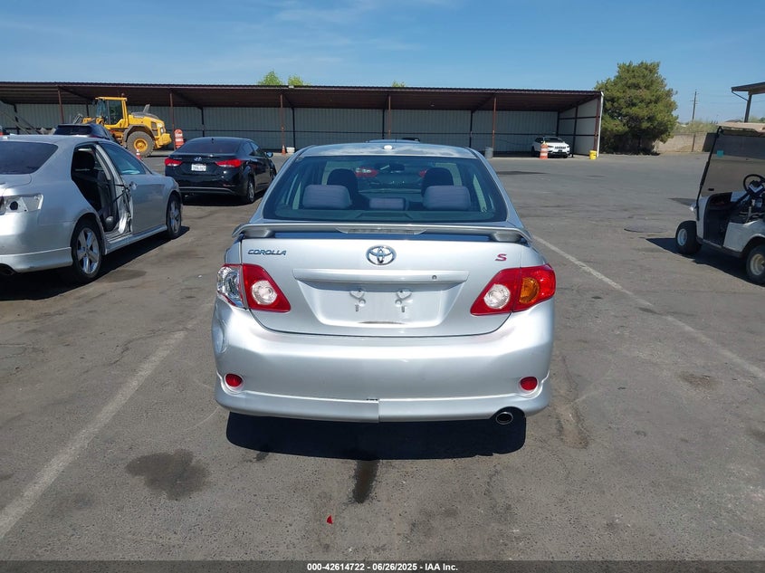 2009 TOYOTA COROLLA VIN: 1NXBU40E49Z125861