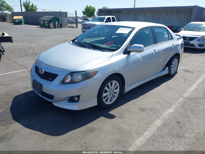 2009 TOYOTA COROLLA VIN: 1NXBU40E49Z125861