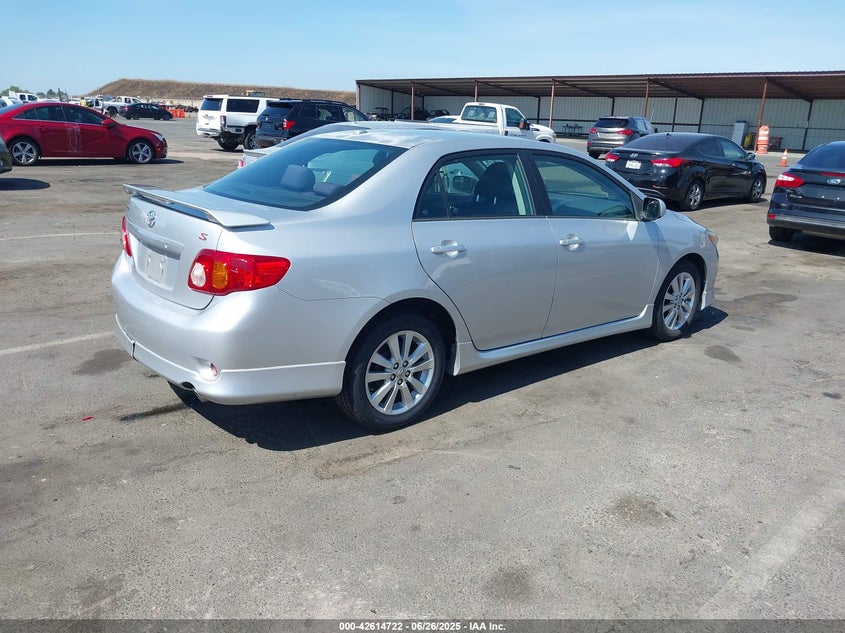2009 TOYOTA COROLLA VIN: 1NXBU40E49Z125861