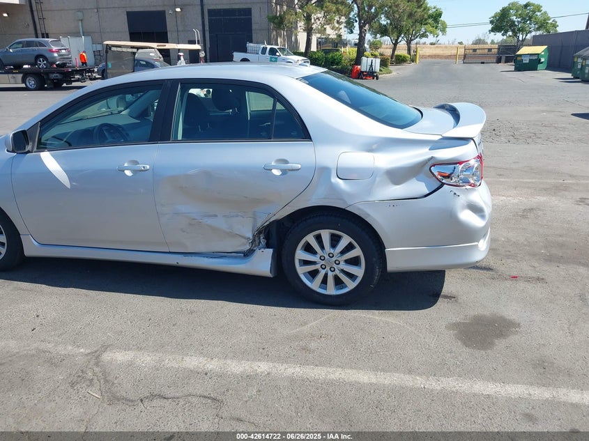 2009 TOYOTA COROLLA VIN: 1NXBU40E49Z125861