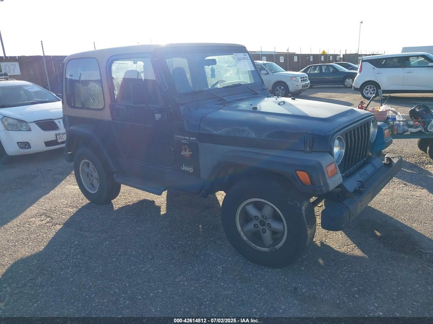 1J4FY49S0VP501428 1997 Jeep Wrangler Sahara auction photo 1
