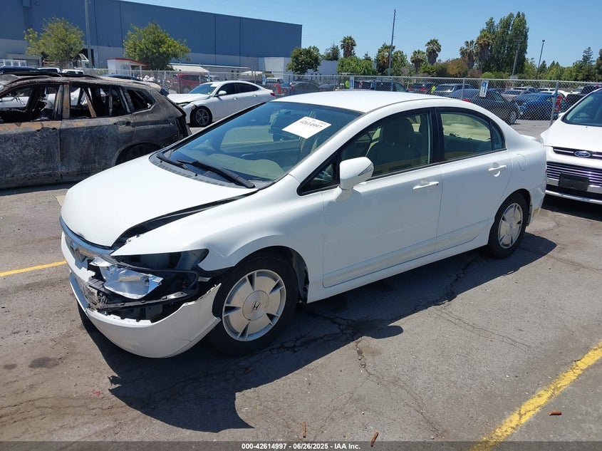 2006 HONDA CIVIC HYBRID VIN: JHMFA36216S026040