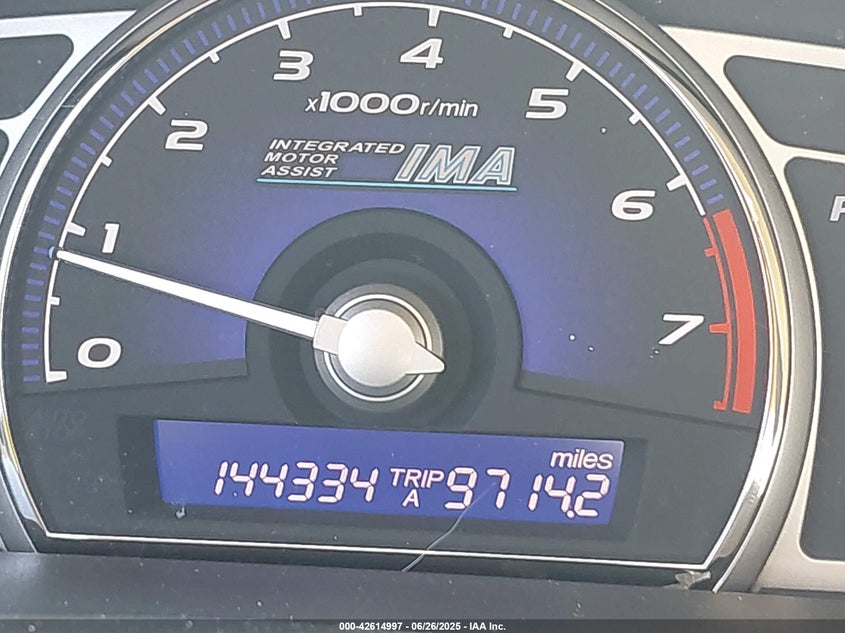 2006 HONDA CIVIC HYBRID VIN: JHMFA36216S026040