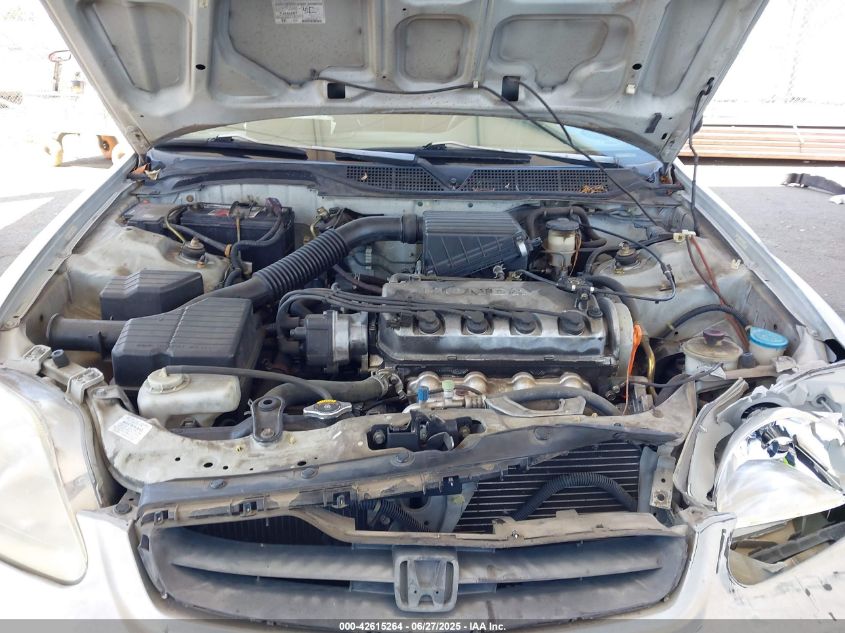 2000 Honda Civic Dx VIN: 2HGEJ6446YH104195 Lot: 42615264