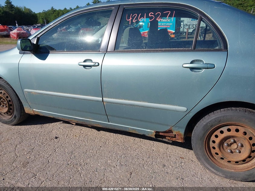 2006 Toyota Corolla VIN: 2T!BR30E76C629037 Lot: 42615271