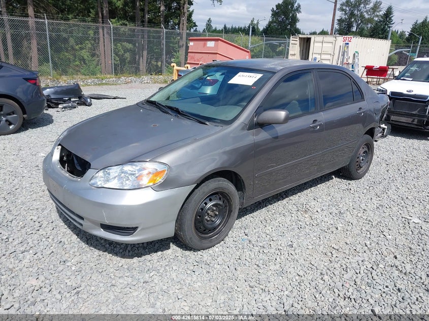 2004 Toyota Corolla Le grey sedan gasoline 1NXBR32E04Z305016 photo #3