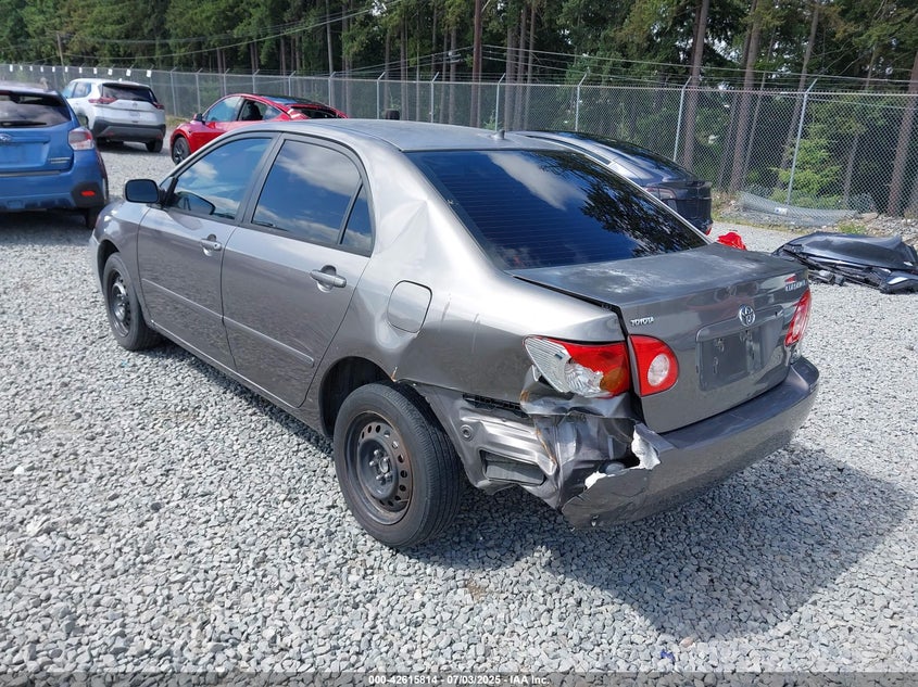 2004 Toyota Corolla Le grey sedan gasoline 1NXBR32E04Z305016 photo #4