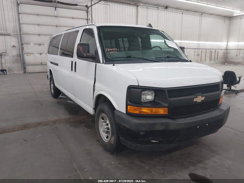 1GAZGNFF2H1292616 2017 Chevrolet Express 3500 Ls auction photo 1