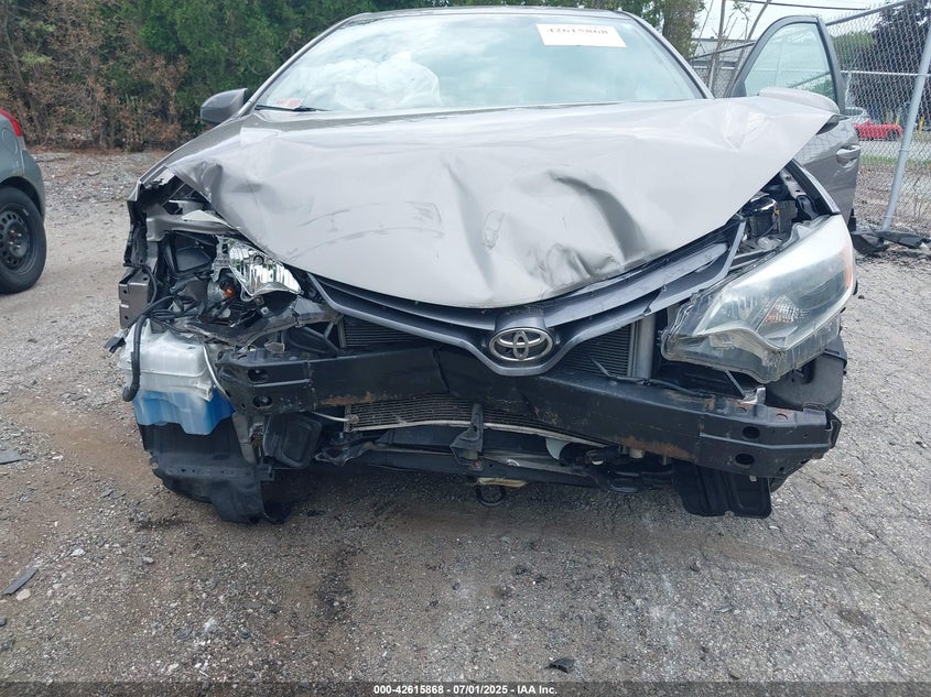 2016 Toyota Corolla L/Le/Le Pls/Prm/S/S Pls VIN: 2T1BURHE9GC706837 Lot: 42615868