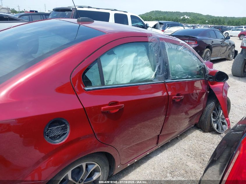 2020 Chevrolet Sonic Fwd Lt VIN: 1G1JD5SB5L4141463 Lot: 42616145
