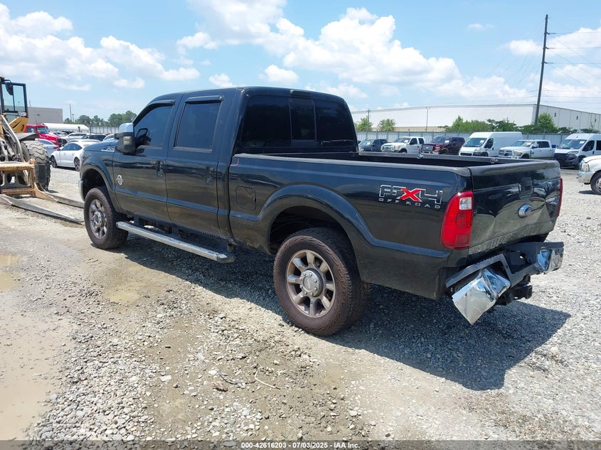 Vin: 1ft7w2btxbeb44676, lot: 43109225, ford f-250 lariat 20113