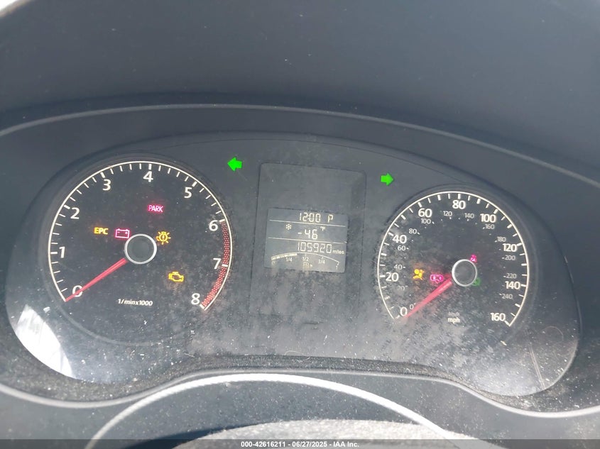 2014 VOLKSWAGEN JETTA 2.0L S - 3VW2K7AJ6EM308312