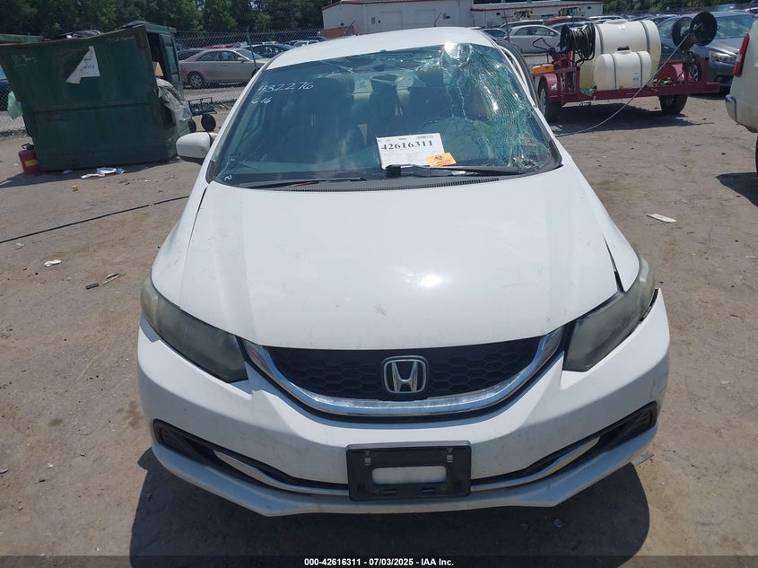 2015 HONDA CIVIC LX - 19XFB2F52FE292530