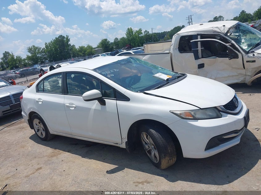 2015 HONDA CIVIC LX - 19XFB2F52FE292530