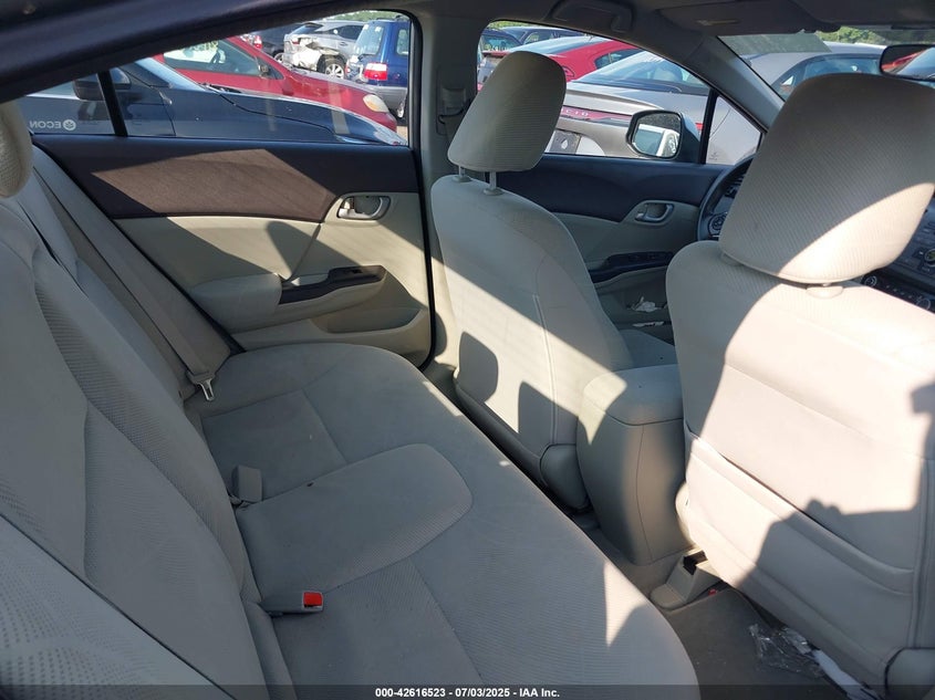 2012 HONDA CIVIC VIN: 2HGFB2F51CH333294
