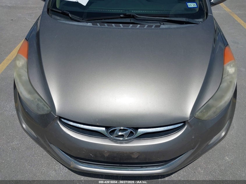 2013 HYUNDAI ELANTRA GLS - 5NPDH4AE9DH316128